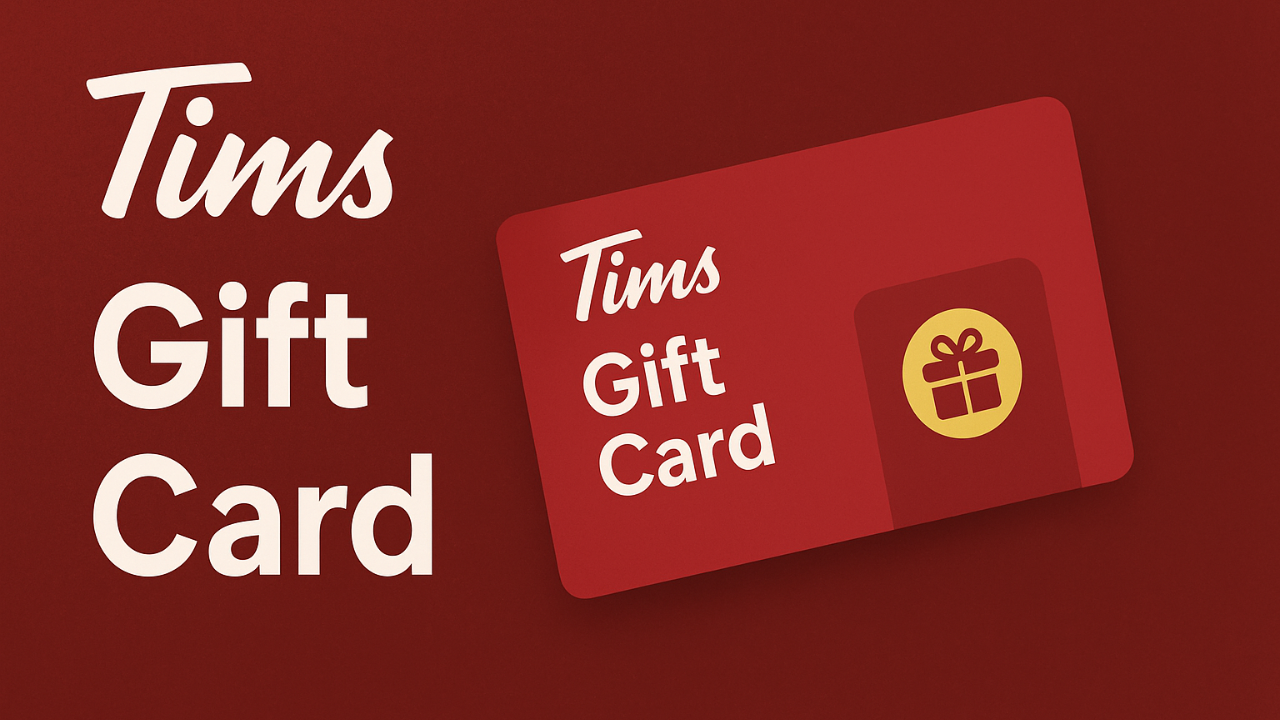 Tims Gift Card
